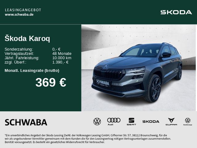 Skoda Karoq Sportline 1,5 TSI DSG *LED*AHK*ACC*PANO*