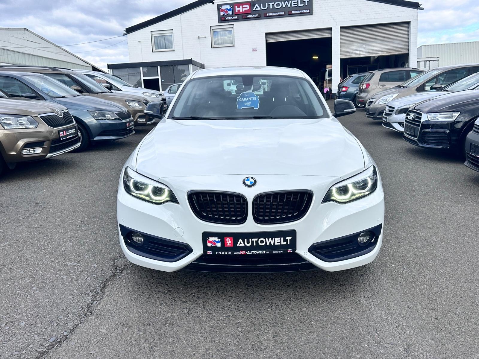 BMW 218 d Coupe Sport Line Navi SitzHz PDC LED 1.Hand, миниатюра 2
