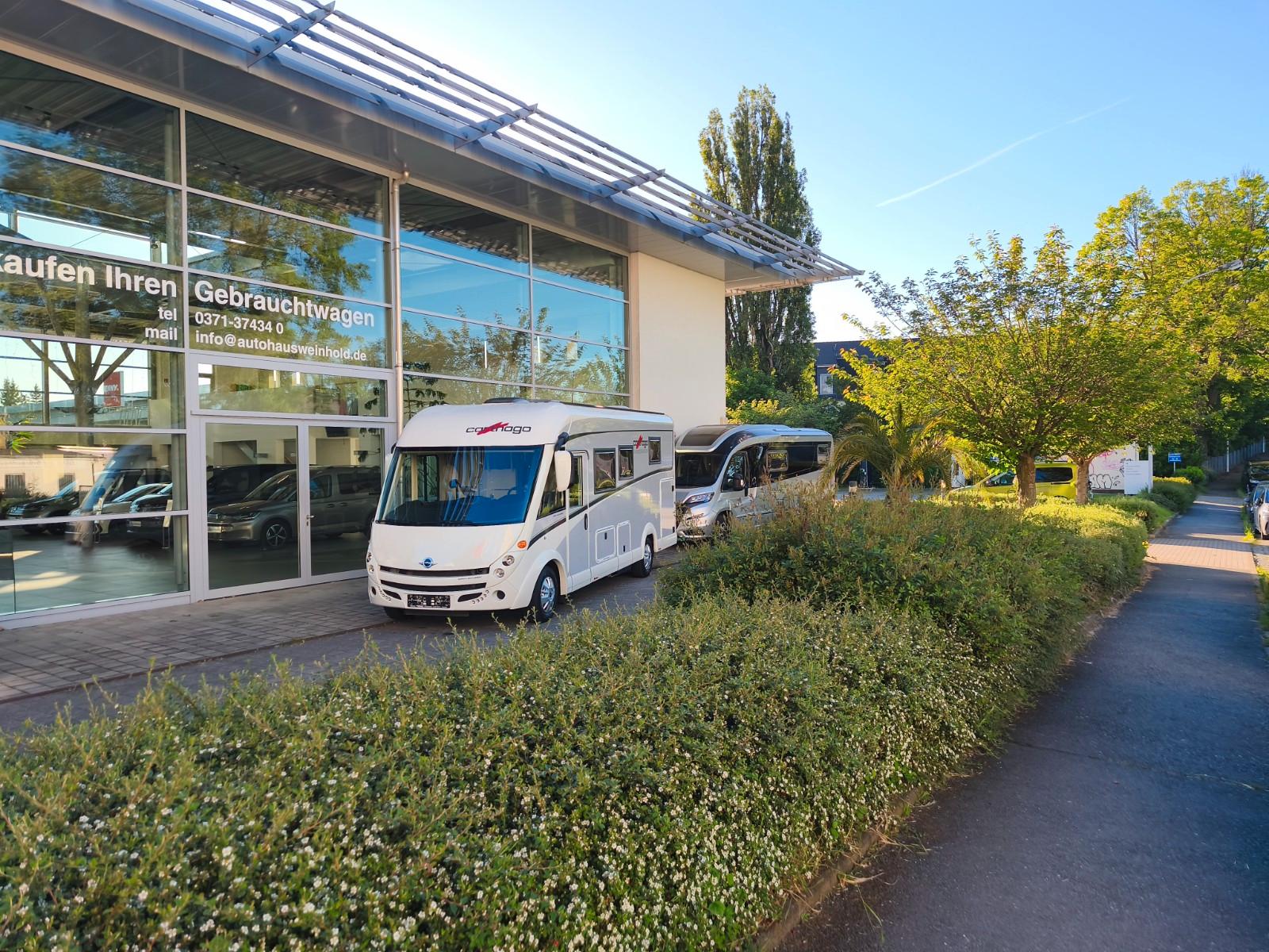 Carthago Compactline I 144 / Längsbett/ Hubstützen