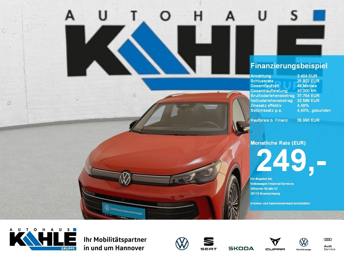 Volkswagen Tiguan 1.5 eTSI DSG Goal CarPlay Matrix ACC AHK