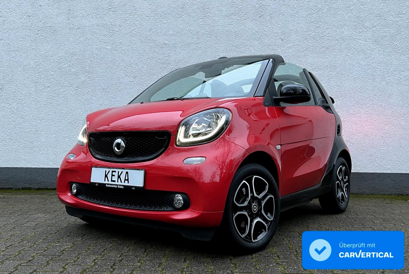 Smart Cabrio TURBO DCT RED & BLACK | LED | COOL&MEDIA!