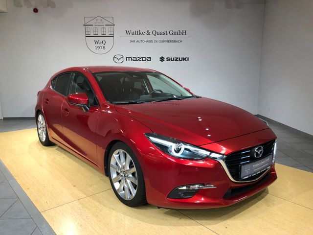 Mazda 3 Sports-Line *AHK*H&R Federn*Bose*LED*