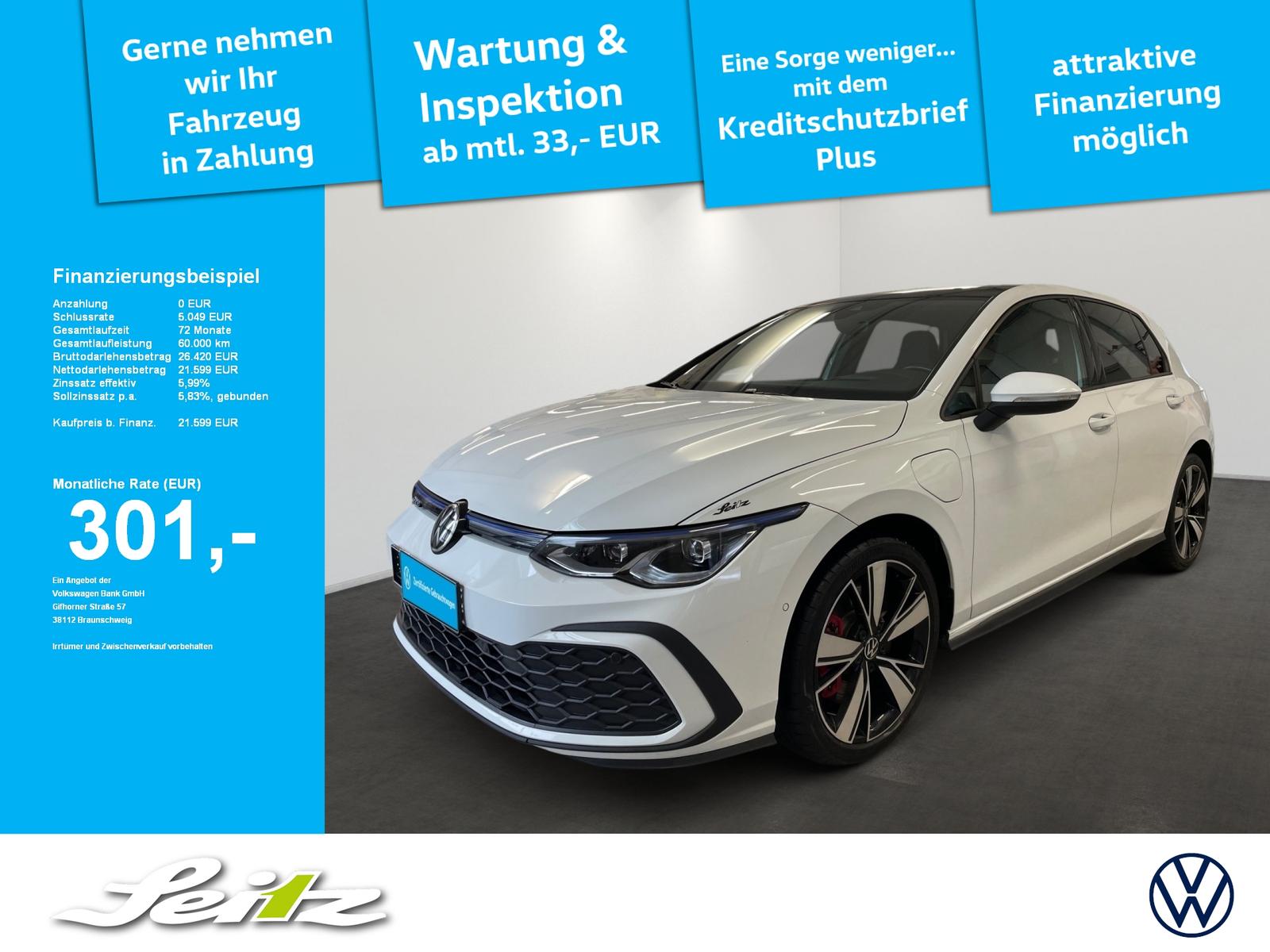 Volkswagen Golf VIII 1.4 TSI eHybrid GTE *HEAD-UP*MATRIX*KA