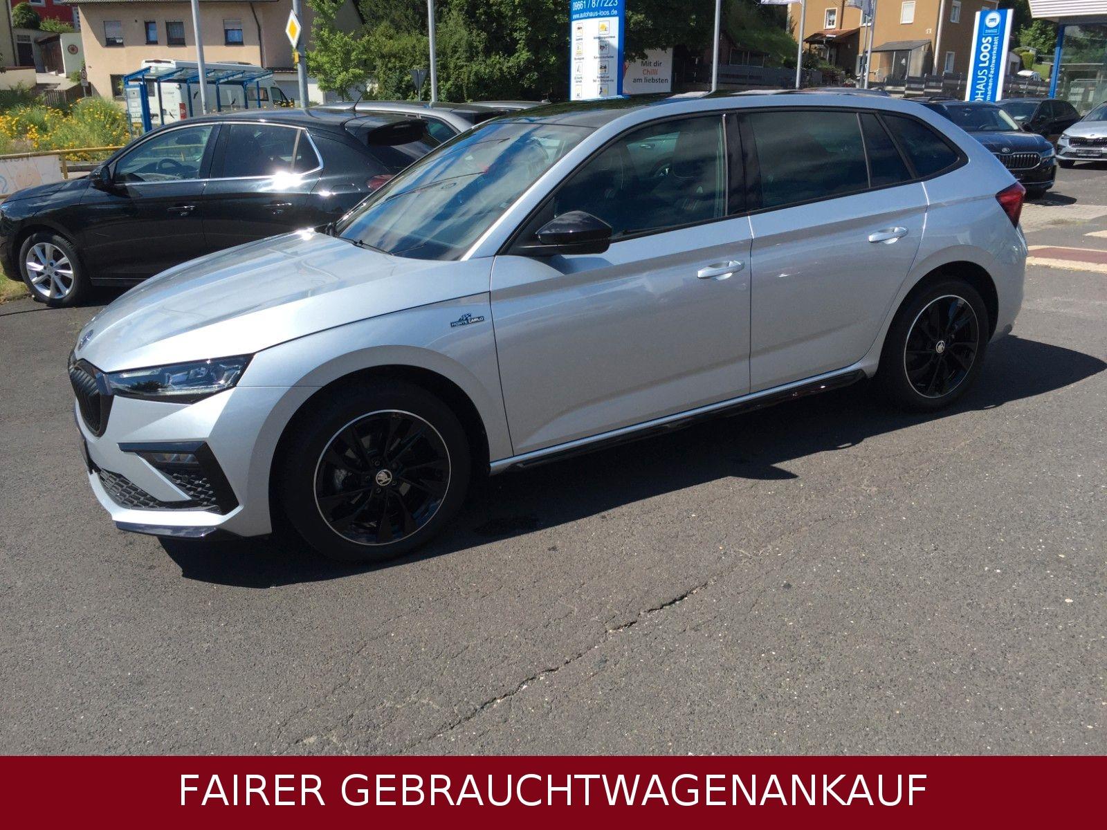 Skoda SCALA MONTE CARLO 150 AHK KAMERA MATRIX SW