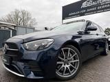 Mercedes-Benz E 450 4M AMG PANO*AHK*Airmatic*DISTR+*Standh*HUD - blaue Mercedes-Benz E 450
