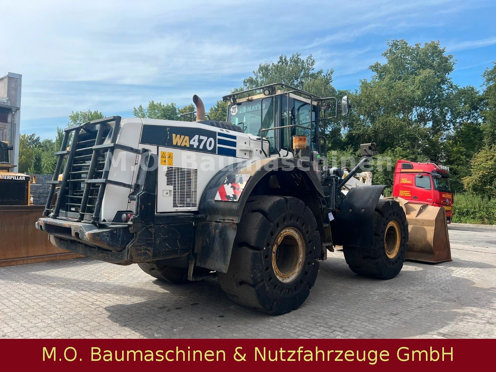 Fahrzeugabbildung Komatsu WA 470-8 / ZSA / Waage / AC/