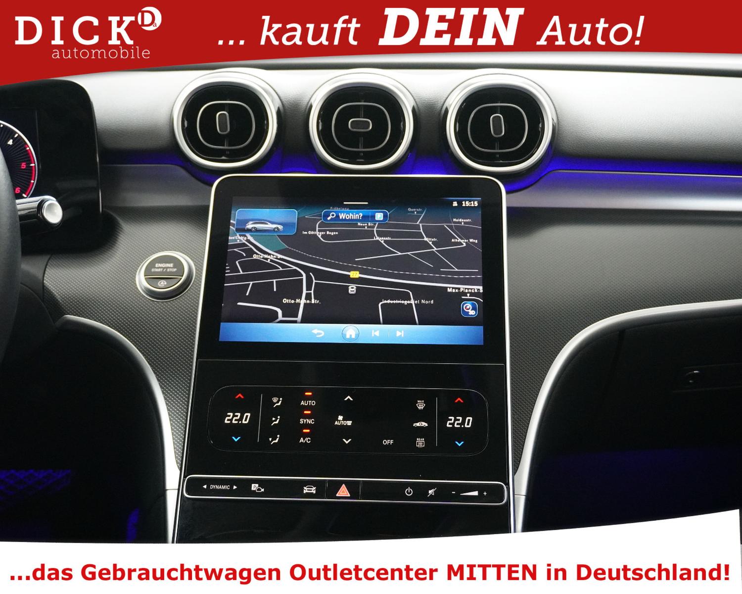 Mercedes-Benz C 220 C220d T 9G 2X Avantg NAV+VIRTU+KAM+LEDER+SHZ+LED, миниатюра 13