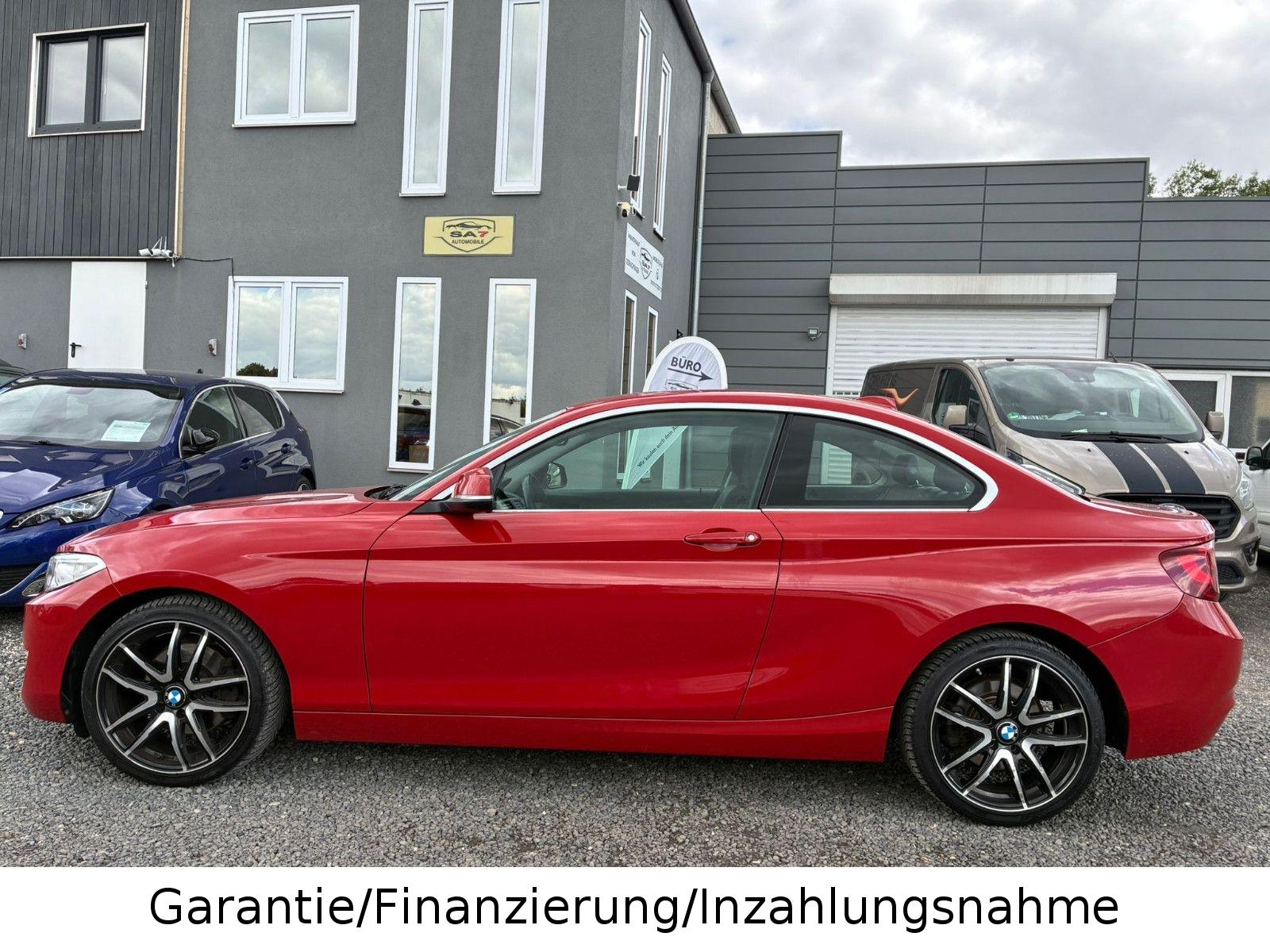 BMW 2 Coupe 225 d*2.HD*Automatik*Volleder*TüvNeu*