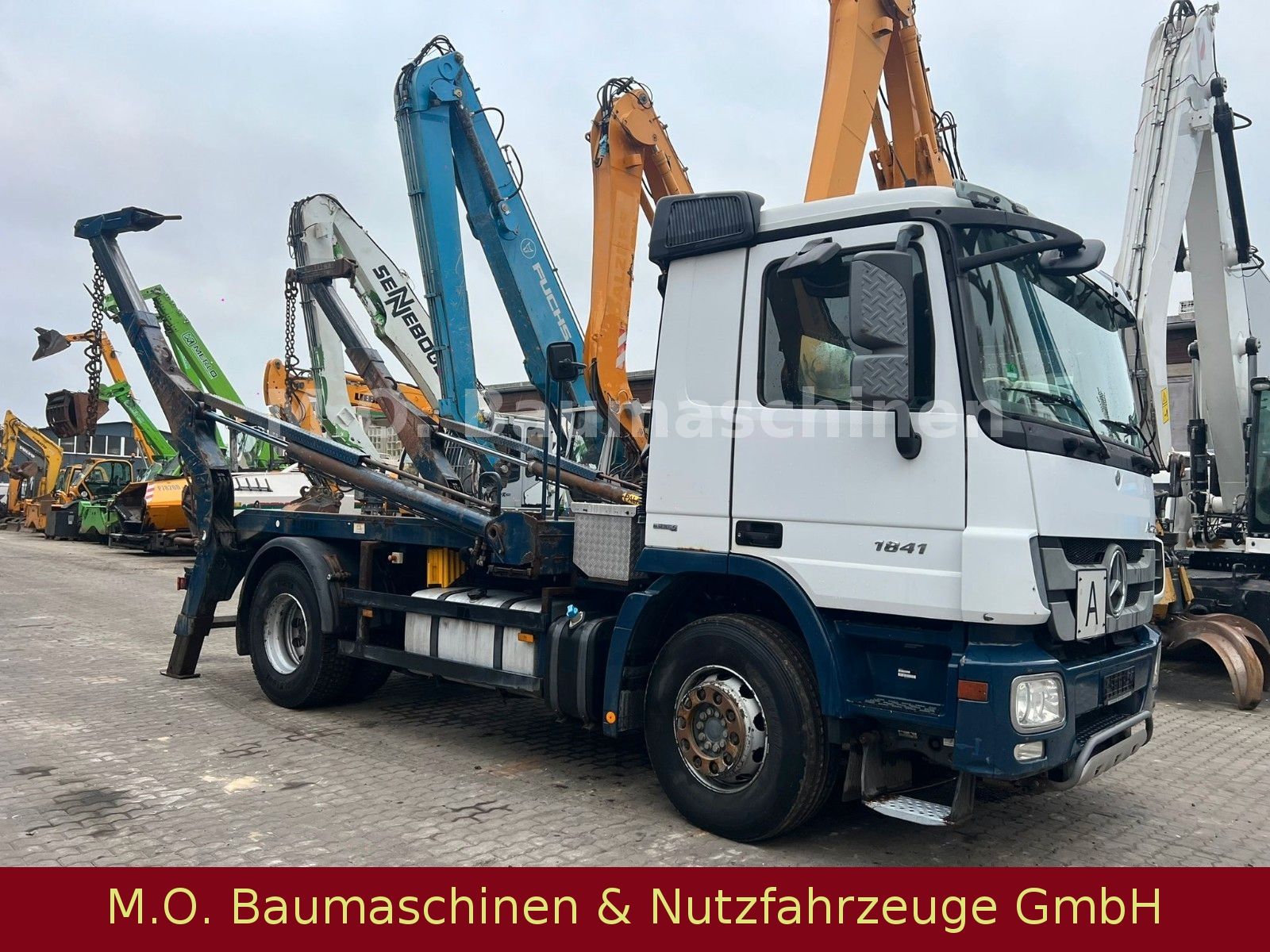 Fahrzeugabbildung Mercedes-Benz Actros 1841 / AC /Euro5 /Meier Ratio Pak 13 H /