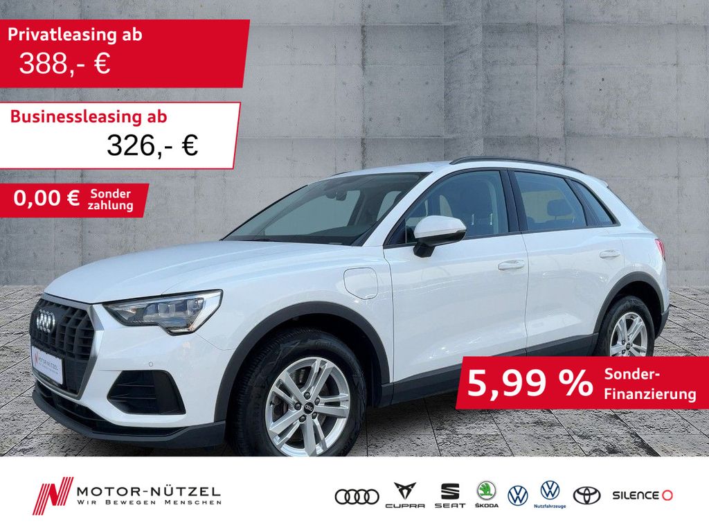 Audi Q3 45 TFSI e S-TRONIC NAVI+2xPDC+DAB+SHZ+VC+LM