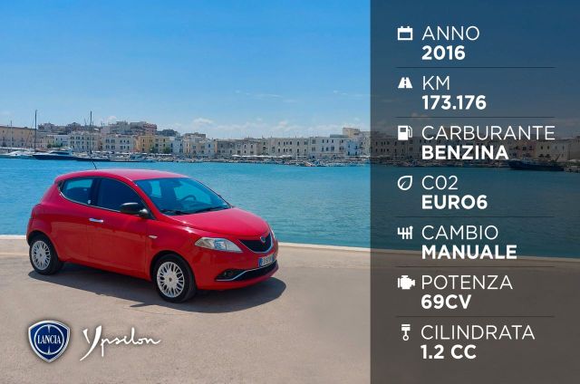 Lancia Ypsilon Benzina 1.2 69 CV 5 porte GPL Eco