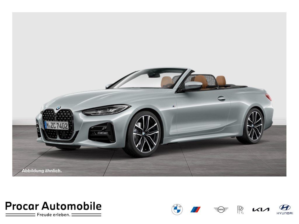 BMW 420i Cabrio M Sport Navi LED AHK H K ACC aktive