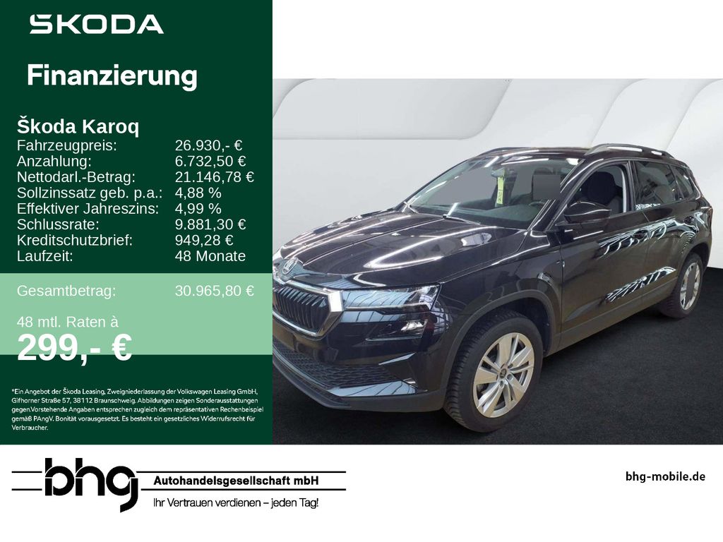 Karoq 1,5 TSI Selection Design ComfortPlus Kessy