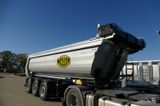 Meiller 3-achs Halbschalenmulde mit E- Schiebeverdeck