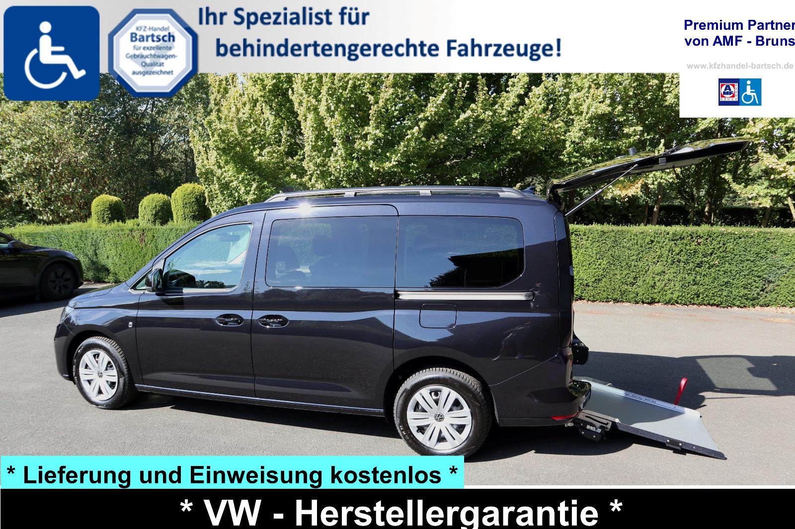 Volkswagen Caddy Maxi 1,5 TSI DSG*Rollstuhlrampe*AMF-Bruns*