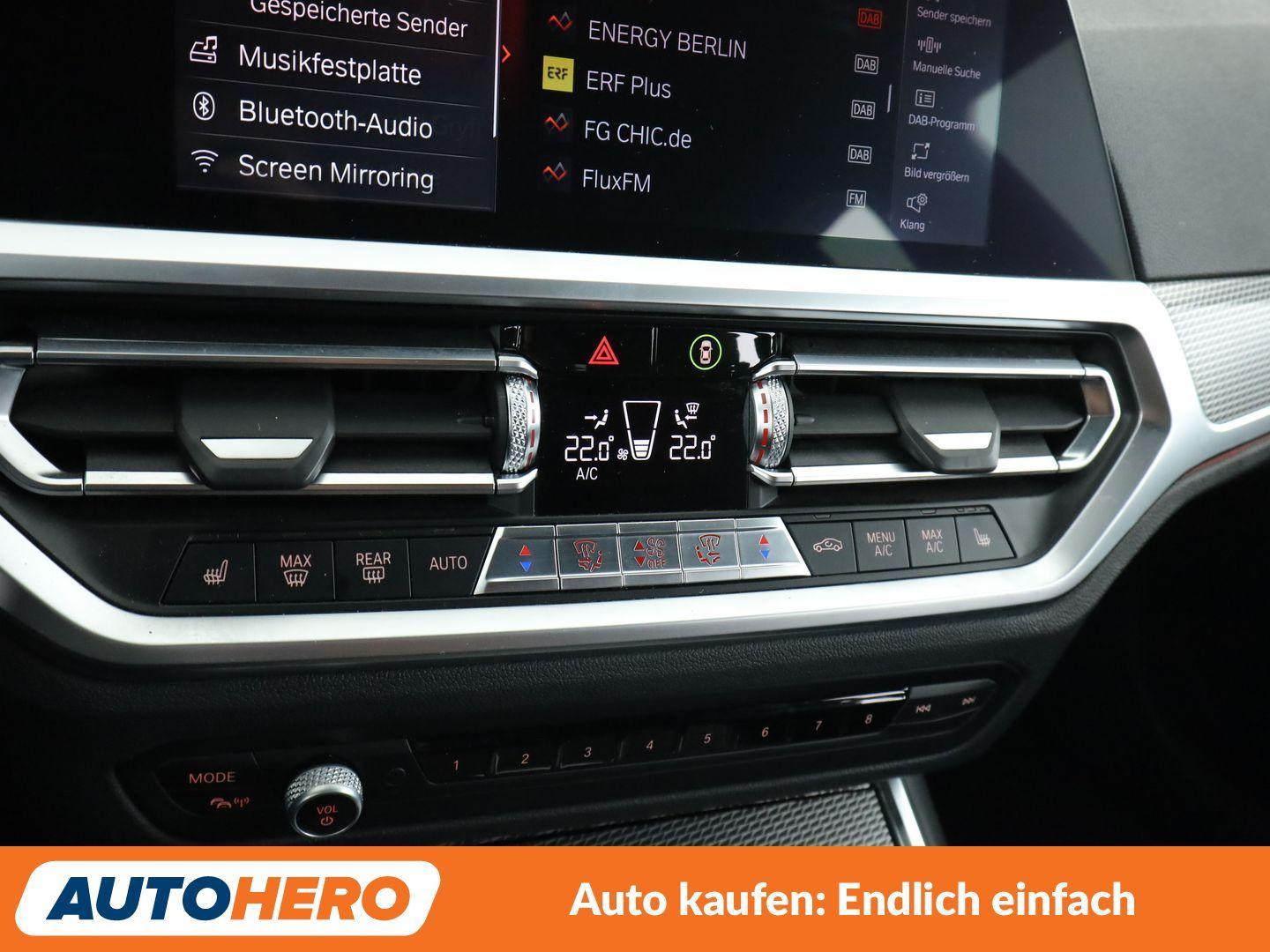 BMW 320 3er 320d Mild-Hybrid M Sport Aut.*CAM*NAVI*PDC*, миниатюра 23