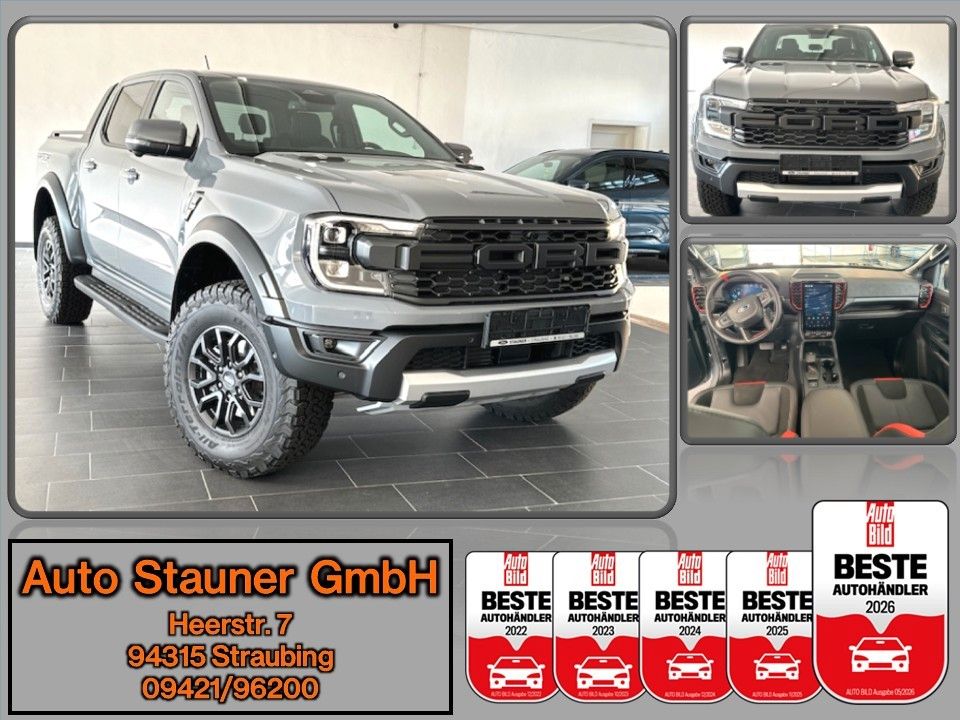 Ford Ranger Raptor e-4WD Doppelkabine/AHK/iACC/360°/