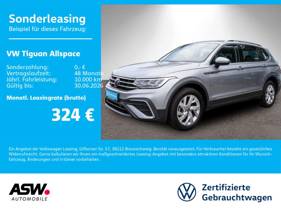 Volkswagen Tiguan Allspace Life 1.5TSI DSG NAVI AHK 7Sitzer