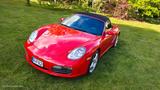 Porsche Boxster S - Porsche Boxster: Rot, Leder