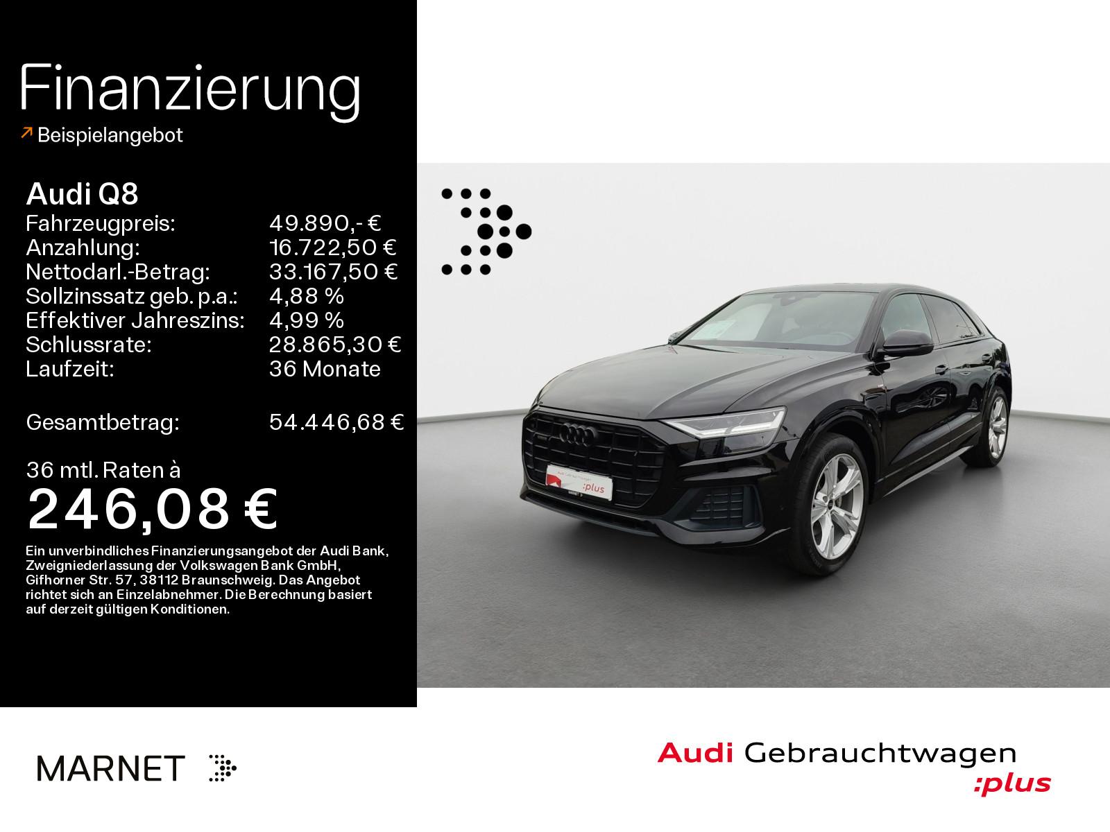 Audi Q8 SUV 50 TDI quattro*S line*Optikpaket*virtual