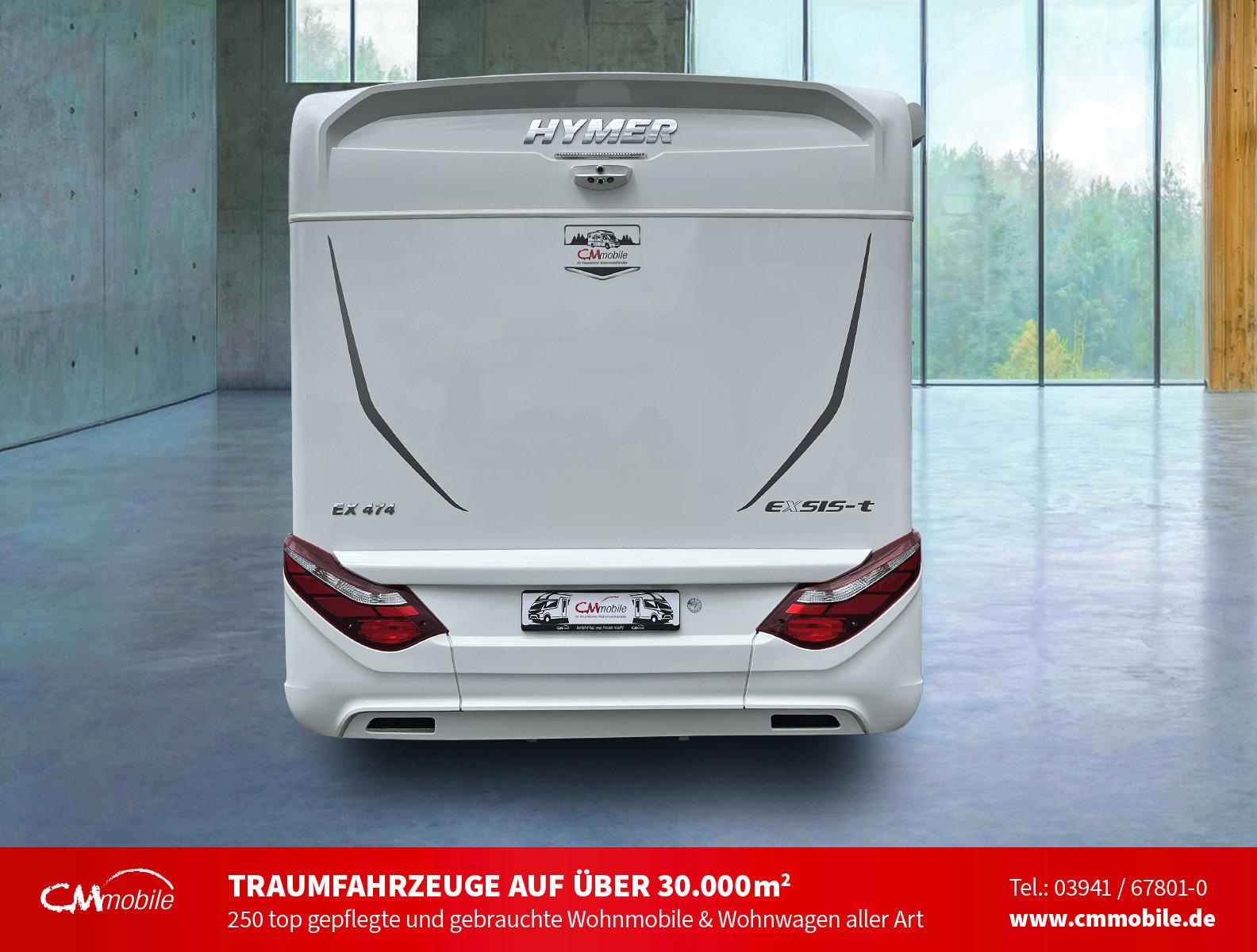 HYMER / ERIBA / HYMERCAR Exsis T 474 FL - Einzelbetten - Garage -