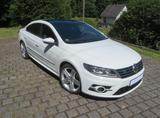 Volkswagen Passat CC R-Line , AHK anklappbar -Vollausstattu - Volkswagen Passat CC: Weiß