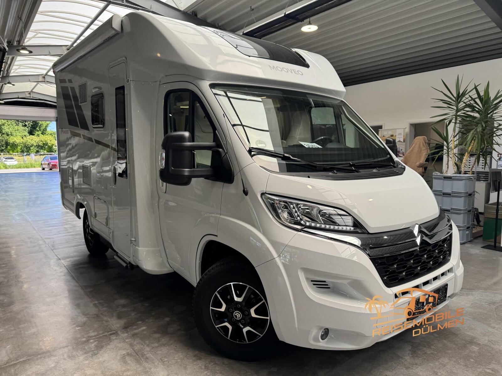 Mooveo Tei 60 FB Luftfederung NAVI SAT Fahrradhalter TV