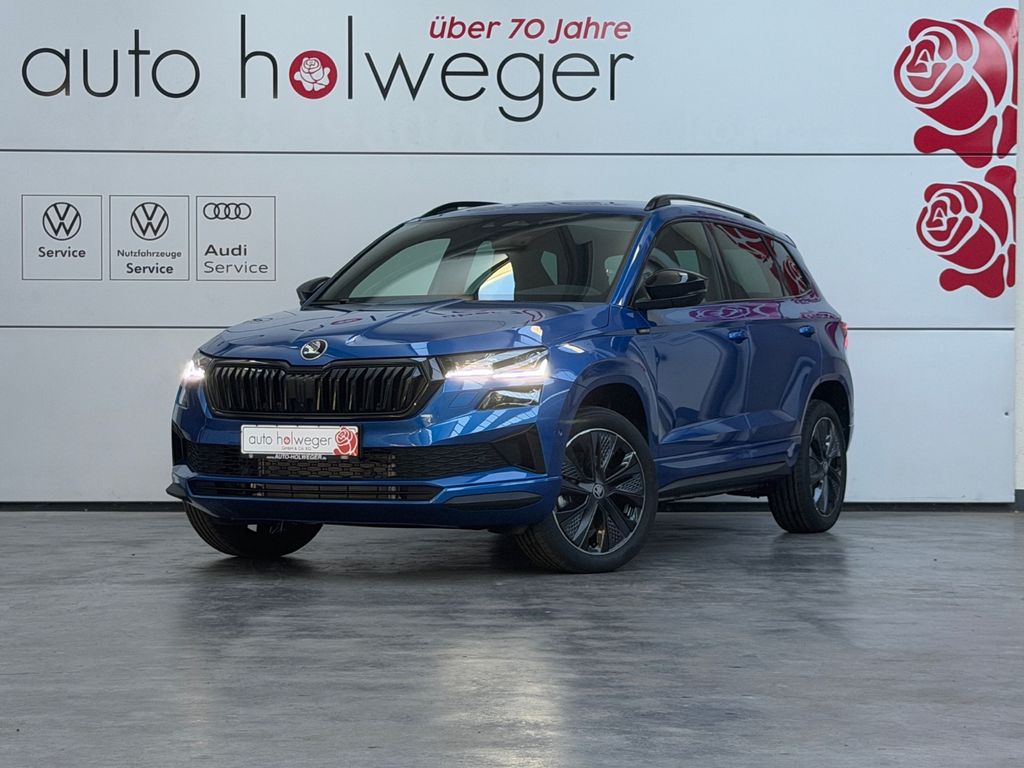 SKODA Karoq Sportline#5J.Gar#Matrix#360°#AHK#Navi#App