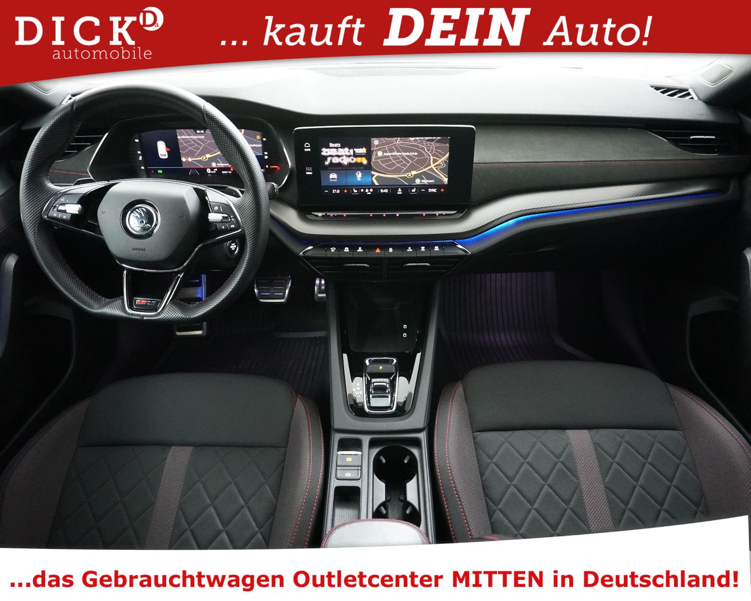 Fahrzeugabbildung SKODA Octavia Co 2.0d RS MATRIX+COLUM+STNDHZ+VIRTU+18"