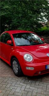 Volkswagen Roter Beetle - gebrauchte VW Beetle aus dem Jahr 1998