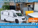 Dethleffs Just 90 T 7052 EB OHNE Hubbett MIT 2xTV, Autark - Angebote entsprechen deinen Suchkriterien