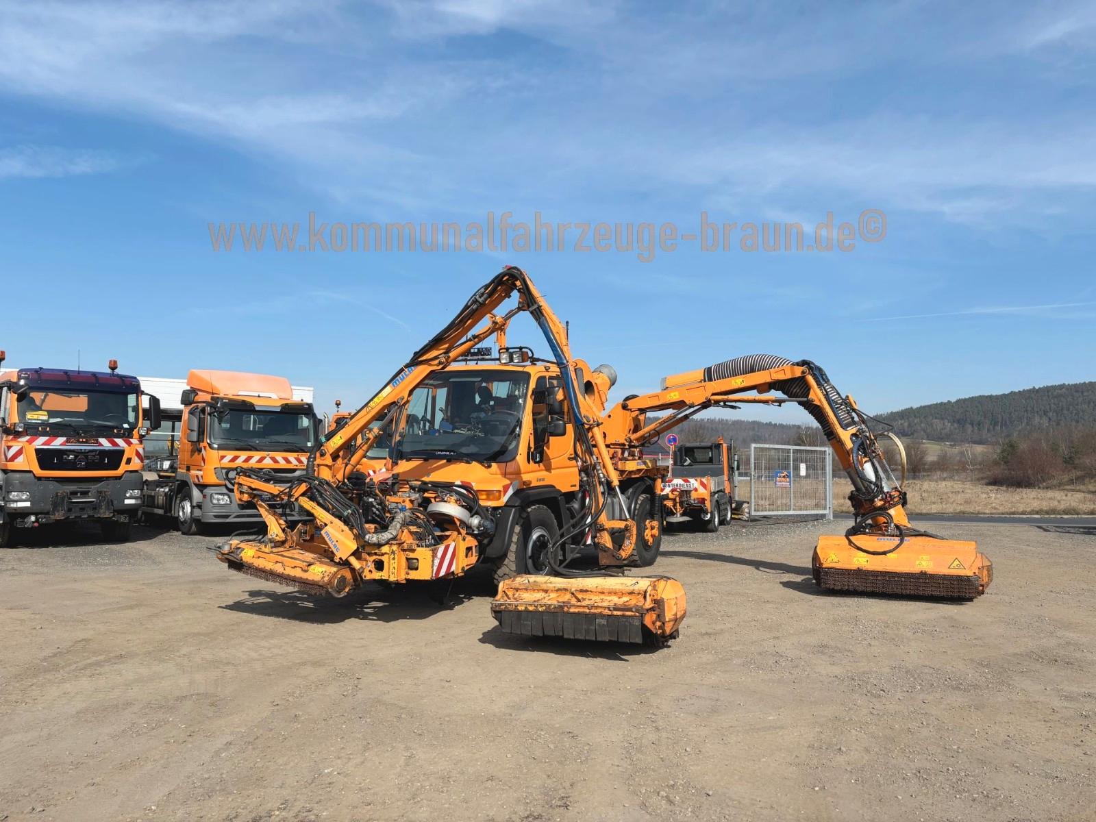 Unimog U500 210 KW Hydrostat*Variopilot*Mulag  MKM 700