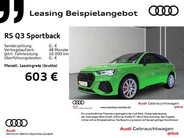 Audi Leasing Angebot: Audi RSQ3 Sportback *MATRIX*PANO*SONOS*360°*AHK*NAV+*