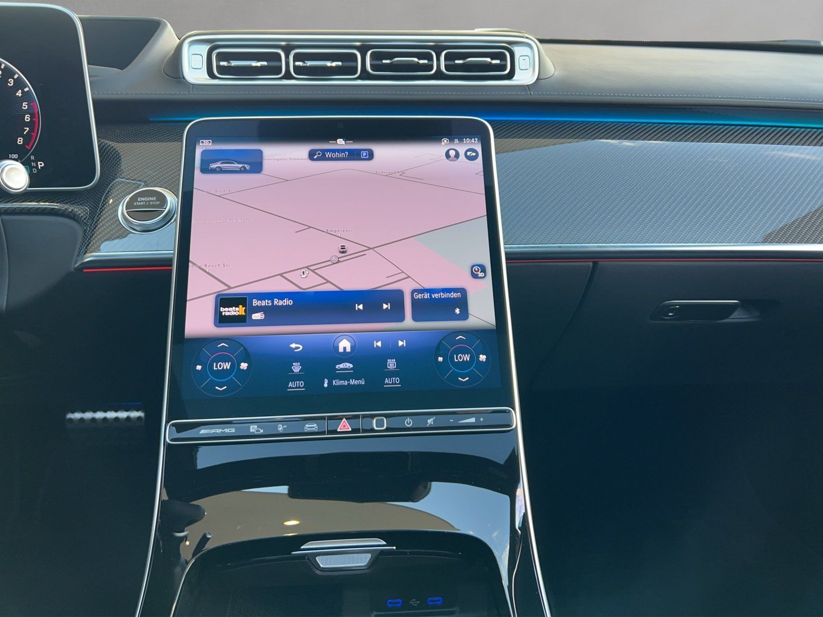Fahrzeugabbildung Mercedes-Benz S63E Perf KERAMIK Drivers CARBON HighEndBurme TV