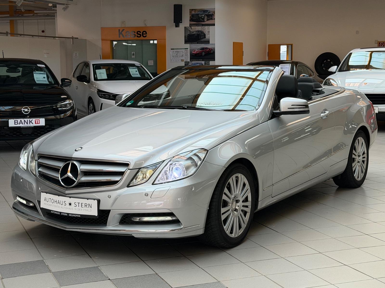 Mercedes-Benz E 250 CGI Cabrio|Navi|Airscarf|SHZ|PDC|Bi-Xenon