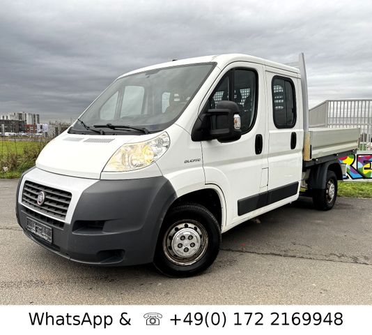 Fiat Ducato Pritsche Doppelk.*7-Sitze*Aut.*Klima*AHK*