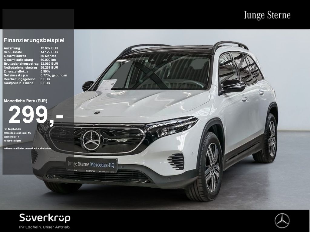 Mercedes-Benz EQB 250+ , BURM NIGHT DISTR PANO SPUR KAMERA