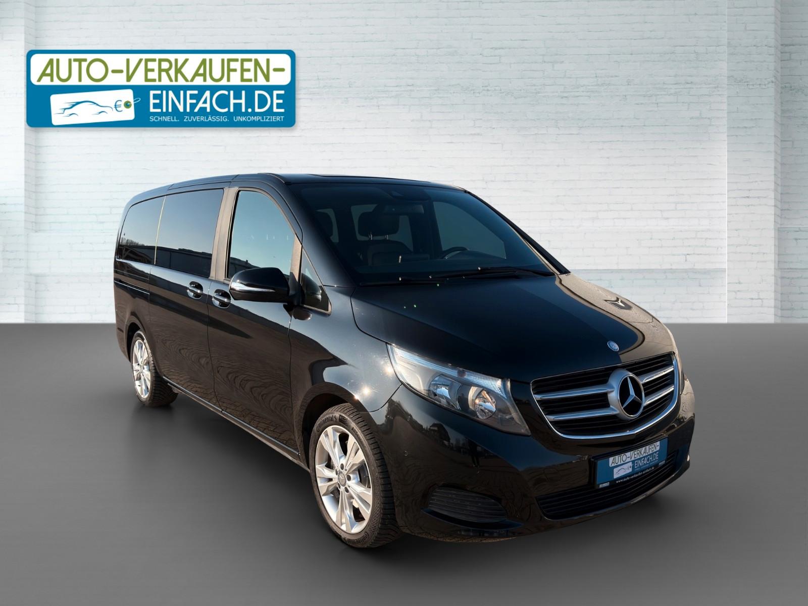 Mercedes-Benz V220d,Lang,Aut,8Sitze,RFK,Navi,AHK,SH,Leder