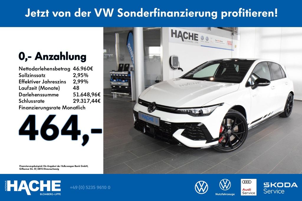 Volkswagen Golf 8 GTI Clubsport 2,0 l TSI DSG NAVI SHZ LED