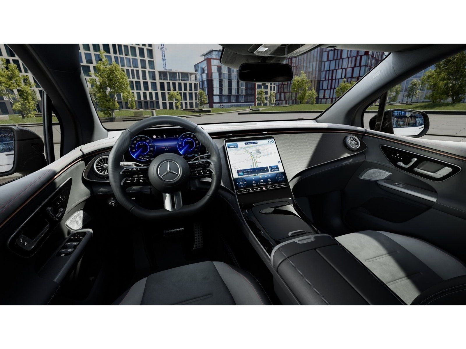 Fahrzeugabbildung Mercedes-Benz EQE 350+ SUV AMG Prem AIRMATIC Pano AHK HUD HAL