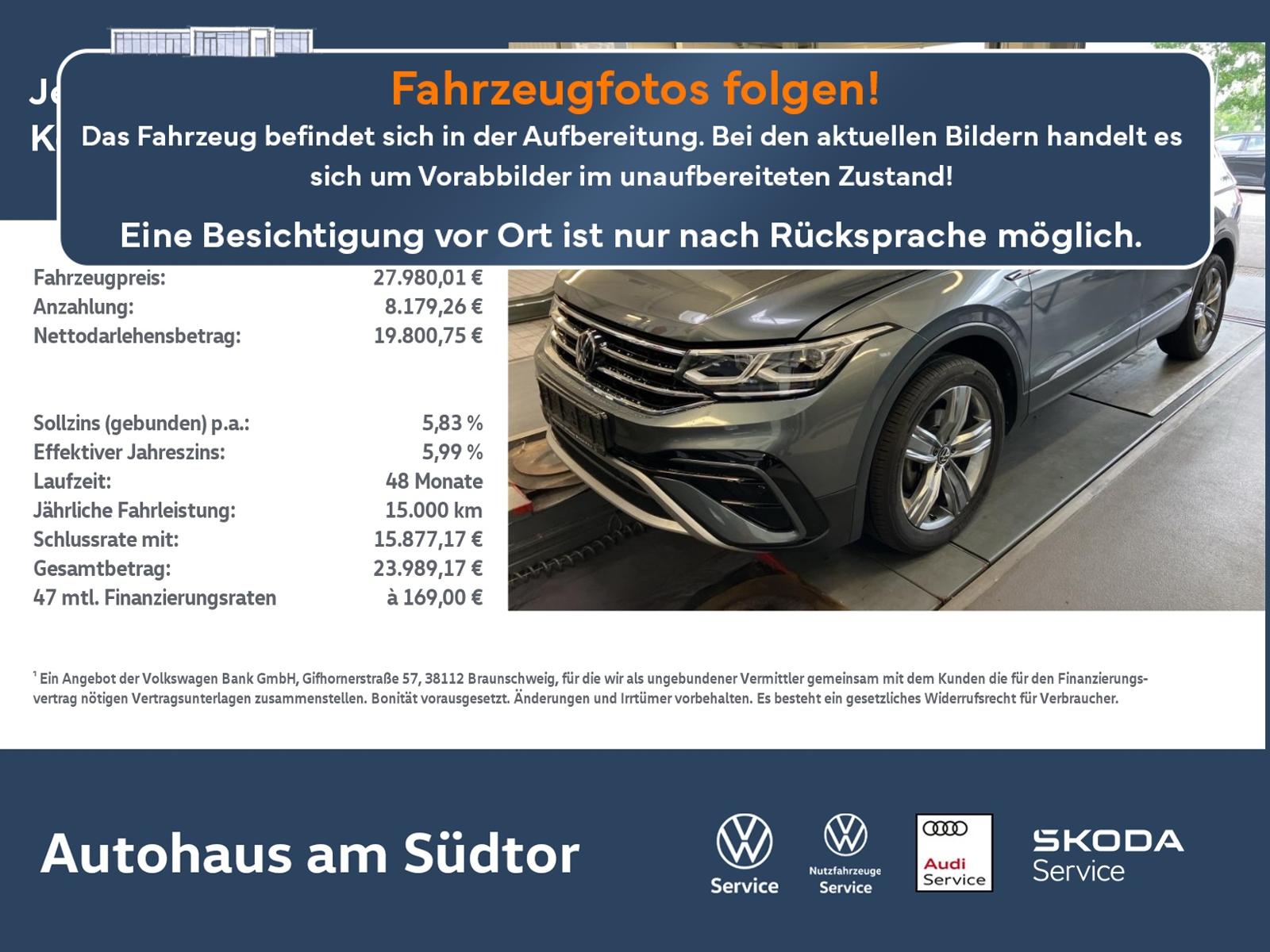 Volkswagen Tiguan Allspace Elegance 4Motion 2.0 TDI LED AHK