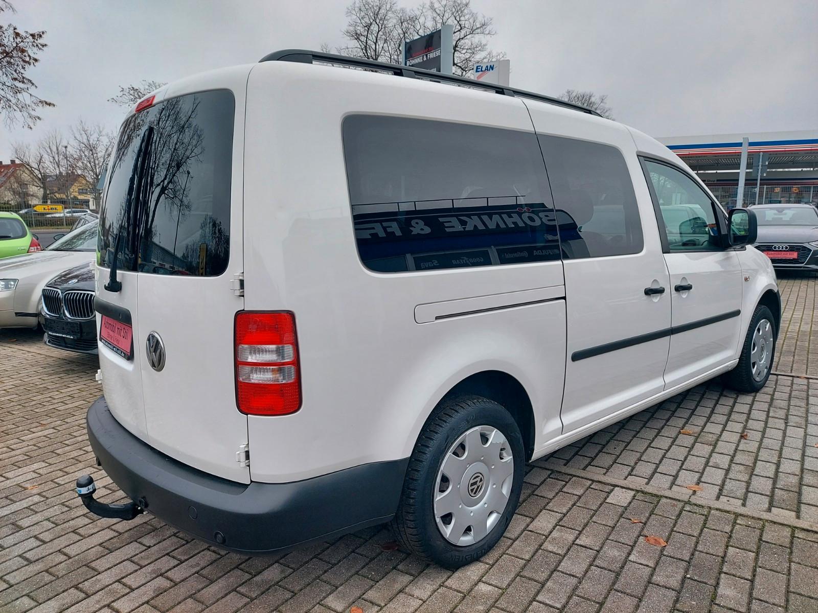 Volkswagen Caddy Kasten Maxi lang 5 Sitze Klima DSG AHK SHZ