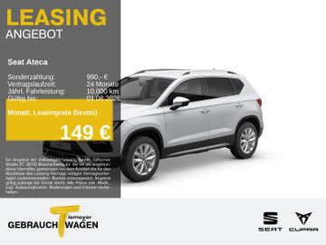 Seat Ateca 1.5 TSI DSG XPERIENCE NAVI KAMERA NAVI+ eK