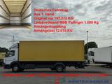 Mercedes-Benz Atego 1224 Koffer MBB Palfinger LBW 1.500KG AHK