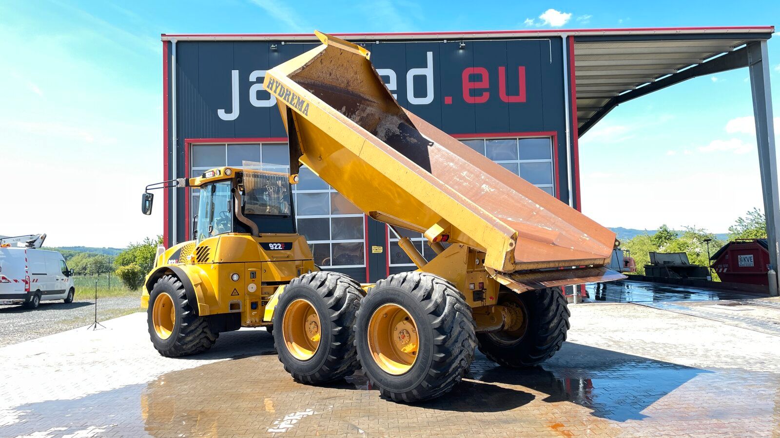 Fahrzeugabbildung Hydrema 922F / Dumper / 6x6 / Straßen Zulassung