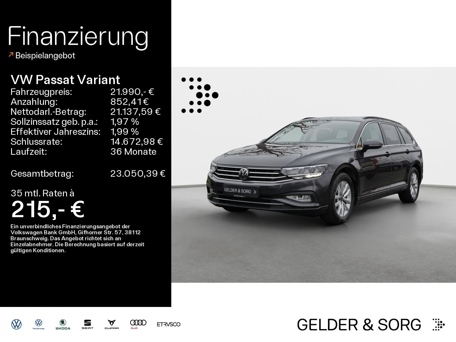 Volkswagen Passat Variant Business 2.0 TDI LED AHK ACC Navi