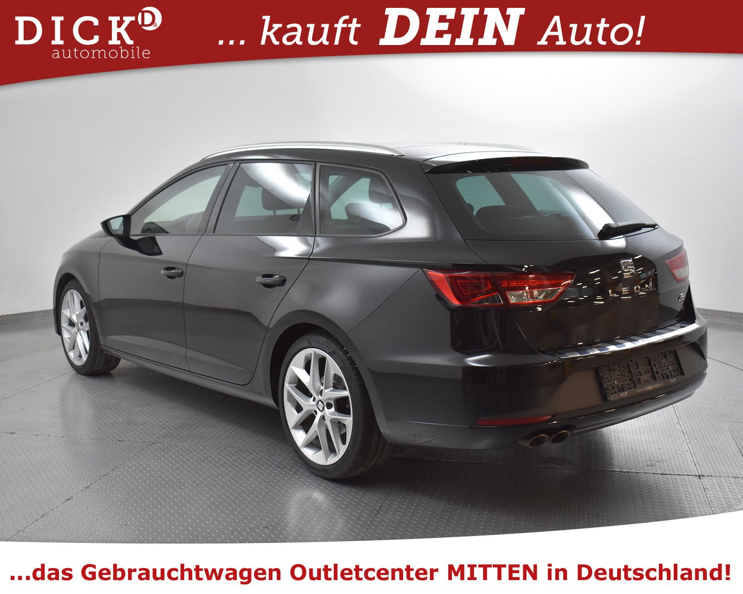 SEAT Leon ST 2.0d FR >PANOR+NAVI+LED+SHZ+TEMP+PDC+18" - Image 4
