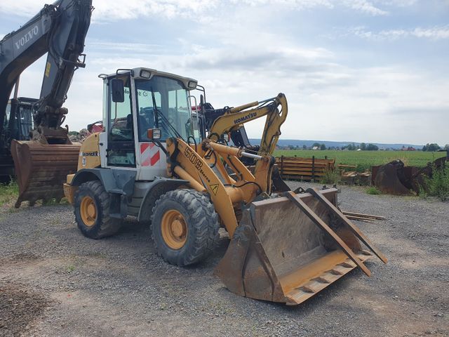 Liebherr L508 Stereo, Klappschaufel, Gabeln