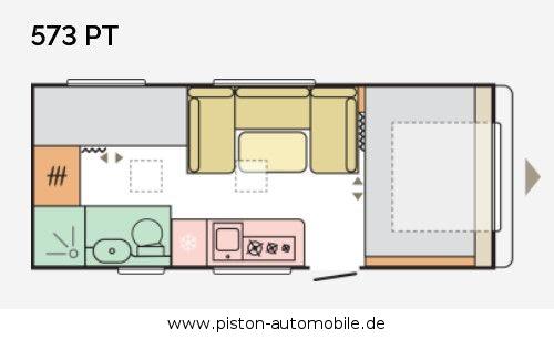 Adria Adora 573 PT Mo.2027 Alde, Fußbo.Temp.,Soundsyst