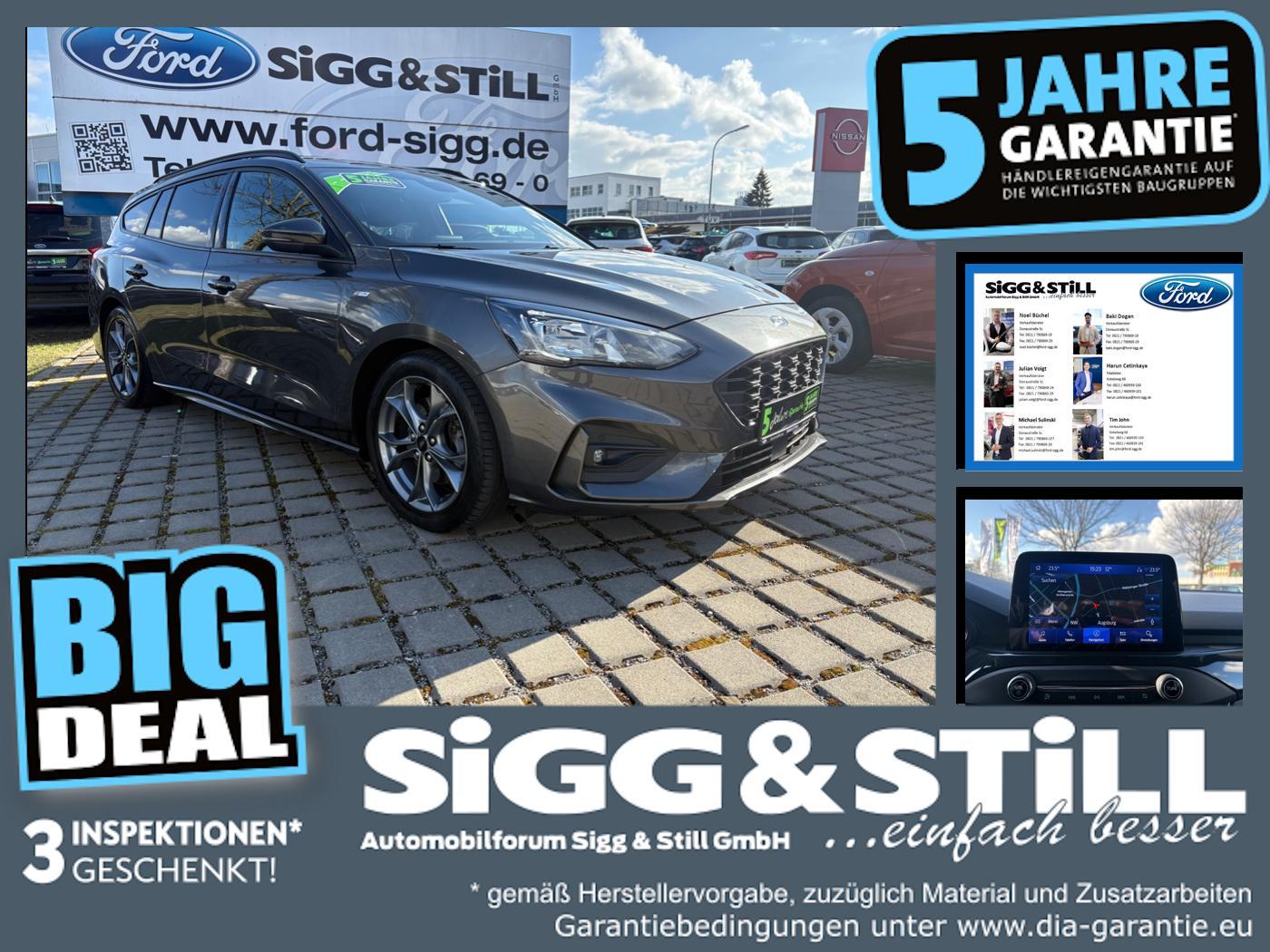 Ford Focus Turnier ST-Line Getriebe NEU LED*NAV*SHZ*P